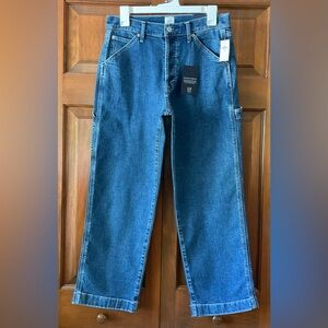 NWT GAP High Rise Button Fly Carpenter Jeans, size: 6/28